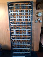 Bed- schotelbodem, Ophalen, Eenpersoons, Zo goed als nieuw, 80 cm