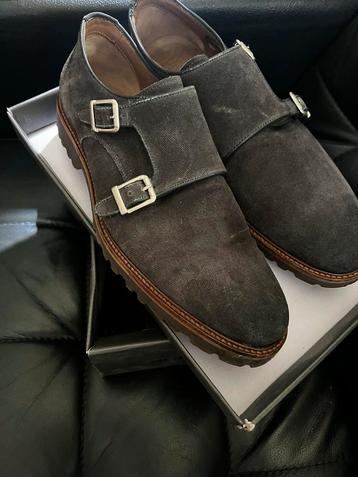 Portini Suède Gespschoenen Heren 44 beschikbaar voor biedingen