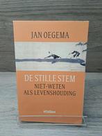 De stille stem / Niet-weten als levenshouding, Achtergrond en Informatie, Jan Oegema, Ophalen of Verzenden, Zo goed als nieuw