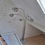 5 armige bolletjes lamp met stenen voet, Huis en Inrichting, Lampen | Vloerlampen, Ophalen of Verzenden, Zo goed als nieuw, Minder dan 100 cm