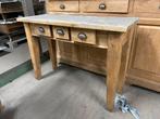Oude sidetable, Huis en Inrichting, Tafels | Sidetables, Ophalen, 100 tot 150 cm, Zo goed als nieuw, 25 tot 50 cm