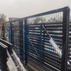 Opruiming Schuifpoort 480cm x 200cm Dubbelstaafmat zwart, Tuin en Terras, Tuinpoorten, Staal, Schuifpoort, Nieuw, Ophalen of Verzenden