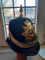 Aangeboden prachtige piekhelm/helmhoed Mariniers, Ophalen of Verzenden, Marine, Nederland, Helm of Baret