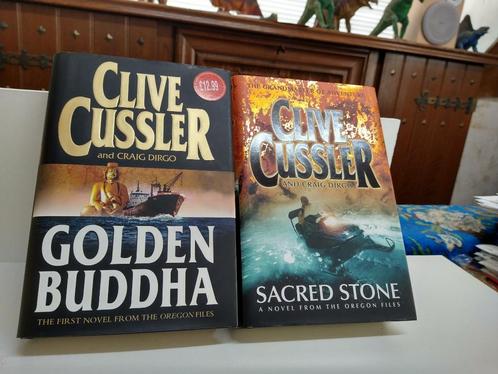 CLIVE CUSSLER - OREGON FILES SERIES 01 (2 ENGLISH HARDCOVERS, Boeken, Avontuur en Actie, Nieuw, Verzenden