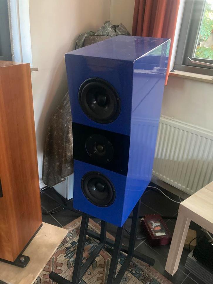 Scanspeak revelator d’apolitto (speakerland maxima), Audio, Tv en Foto, Luidsprekers, Zo goed als nieuw, Front, Rear of Stereo speakers