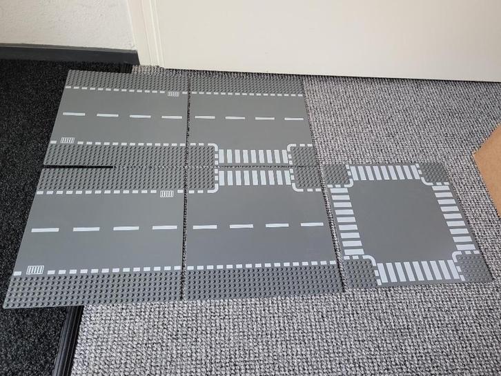 Partij W107=5x Lego grondplaten, Kinderen en Baby's, Speelgoed | Duplo en Lego, Gebruikt, Lego, Losse stenen, Ophalen of Verzenden
