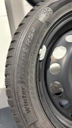 Winterbanden met velgen 195/55/16 4x108 Citroen Peugeot Opel, Auto-onderdelen, Banden en Velgen, Ophalen, Gebruikt, Velg(en), 16 inch