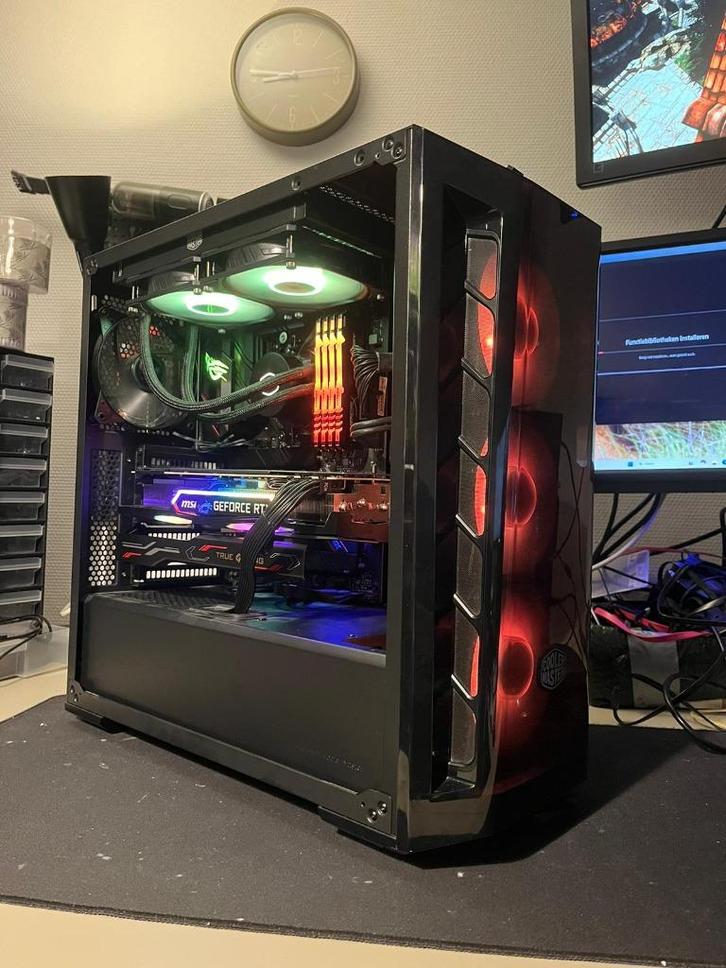 Game pc Ryzen 9 3900X, RTX2070 Super 8GB, 32gb RAM, SSD, HDD, Computers en Software, Desktop Pc's, Zo goed als nieuw, 4 Ghz of meer