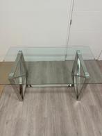 Eettafel Xena - Zilver, Ophalen, Zo goed als nieuw, Rechthoekig, 50 tot 100 cm