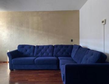 Beautiful luxury sofa bank - purple color