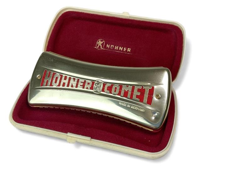 Hohner - Comet 3427 - Diatonische mondharmonica, Muziek en Instrumenten, Blaasinstrumenten | Mondharmonica's, Gebruikt, Diatonisch