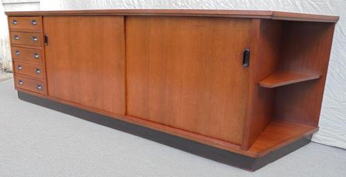 vintage toonbank ladekast winkelkast schoolkast, Antiek en Kunst, Curiosa en Brocante, Ophalen of Verzenden
