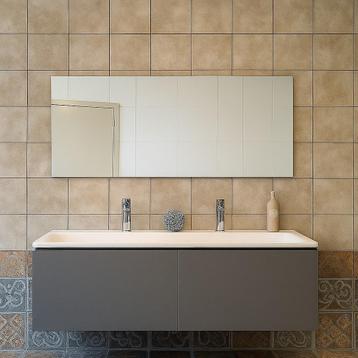 Badmeubel 160cm met led verlichting + spiegel Nieuw beschikbaar voor biedingen