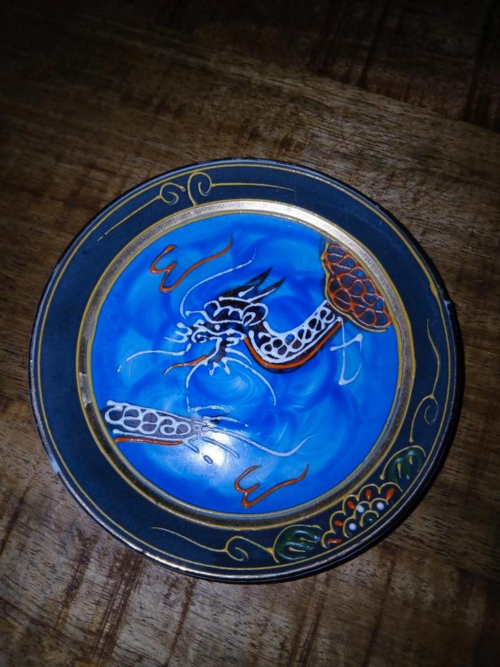 Antiek japans dragonware bord, Antiek en Kunst, Antiek | Wandborden en Tegels, Ophalen