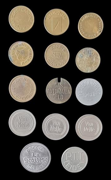 Diverse penningen/munten beschikbaar voor biedingen