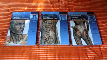 3 Delen * Springer anatomische atlas - Bernhard N. Tillmann beschikbaar voor biedingen