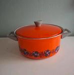 BK  Diane emaille  pan vintage jaren 70 / 26 cm (Brabantia), Ophalen of Verzenden, Gebruikt, Overige materialen, Kookpan of Snelkookpan