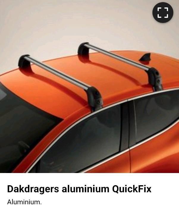 Clio 5 dakdragers origineel Renault, Auto diversen, Dakdragers, Zo goed als nieuw, Ophalen