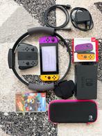 Nintendo Switch LCD + RingFit + 256GB, Spelcomputers en Games, Gebruikt, 1 speler, Vanaf 7 jaar, Ophalen