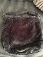 Fluffy tas, Sieraden, Tassen en Uiterlijk, Tassen | Damestassen, Ophalen of Verzenden, Zo goed als nieuw, Zwart, Schoudertasje
