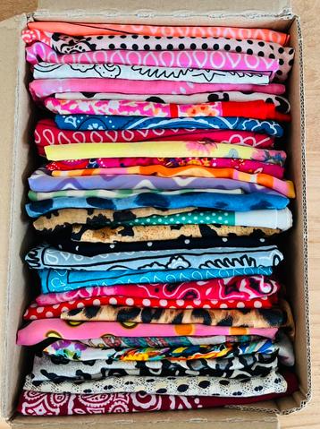 31x vintage sjaal / bandana/ haarband / sjaaltje beschikbaar voor biedingen