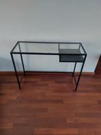 IKEA VITTSJO laptoptafel bureau 100x36, Ophalen of Verzenden, Zo goed als nieuw