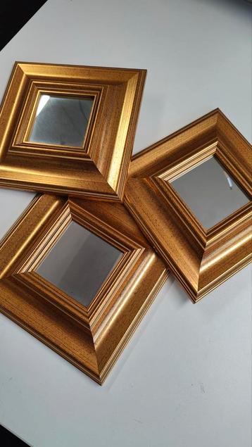 Gouden Spiegel Set van 3 beschikbaar voor biedingen