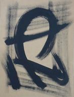 André van der Vossen gouache  "Abstracte Compositie", Ophalen