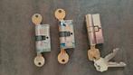 3x 30/30 en 2x 40/40, Ophalen of Verzenden, Gebruikt, Rvs, Slot