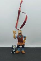 Disney Gepetto met Figaro kerst ornament hanger kerstbal, Ophalen of Verzenden, Peter Pan of Pinokkio, Nieuw
