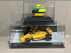 F1 Lotus 99T Ayrton Senna Modelauto & Helm, Ophalen of Verzenden, Zo goed als nieuw, Auto, Revell