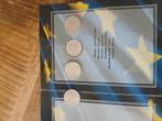 4 zilveren €5 munten, Ophalen of Verzenden, Koningin Juliana, Zilver