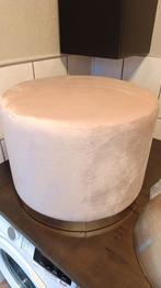 Roze Poef met Gouden Rand - XL (55cm) showmodel, Ophalen, Nieuw, 50 tot 75 cm, 50 tot 75 cm