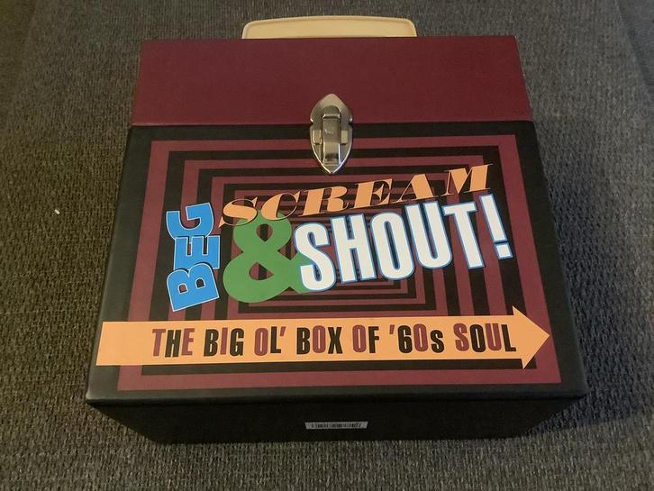 Beg Scream & Shout boxset (US/very rare!), Cd's en Dvd's, Cd's | R&B en Soul, Gebruikt, Boxset, Ophalen of Verzenden