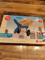 Nieuw. Playtive 26 delige houten set bouw je eigen vliegtuig, Ophalen of Verzenden, Nieuw