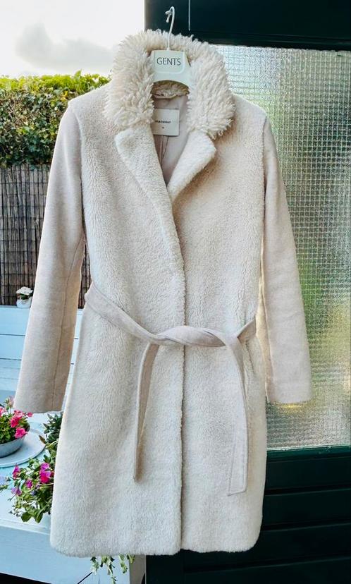 Beaumont winterjas Tedyy en Wol 38 Ecru / wit, Kleding | Dames, Jassen | Winter, Gedragen, Maat 38/40 (M), Wit, Ophalen of Verzenden