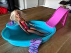 Barbie zwembad met glijbaan, Ophalen, Gebruikt, Barbie