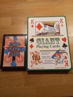2 grote kaartspellen, Hobby en Vrije tijd, Gezelschapsspellen | Kaartspellen, Ophalen of Verzenden, Zo goed als nieuw