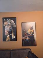 Twee Schilderijen van Vermeer, Huis en Inrichting, Woonaccessoires | Schilderijen, Tekeningen en Foto's, Ophalen of Verzenden