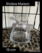 Leuke riviera maison vaas, Overige kleuren, Ophalen of Verzenden, Minder dan 50 cm, Glas