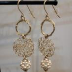 One 'o clock oorbellen als nieuw, Ophalen of Verzenden, Zo goed als nieuw, Zilver, Overige materialen