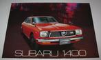 Autofolder Subaru 1400 sedan GSR GL coupe stationcar ZGAN, Ophalen of Verzenden, Zo goed als nieuw, Overige merken