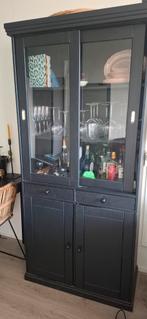 Vitrine kast OPKNAPPER, Ophalen, 50 tot 100 cm, Zo goed als nieuw, Minder dan 100 cm