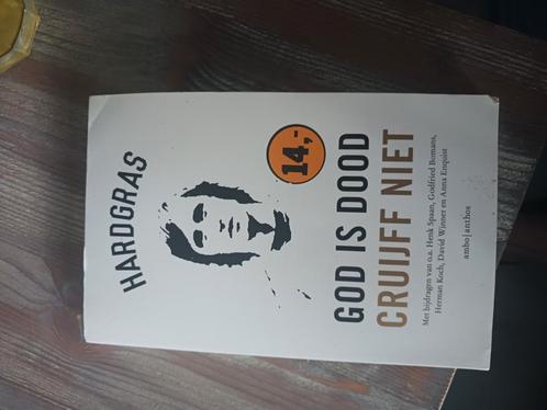 Tijdschrift Hard Gras - God is dood, Cruijff niet, Boeken, Sportboeken, Zo goed als nieuw, Balsport, Ophalen of Verzenden