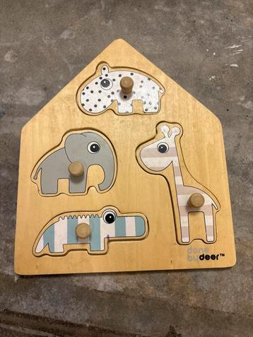 Done by Deer Dierenpuzzel Hout beschikbaar voor biedingen