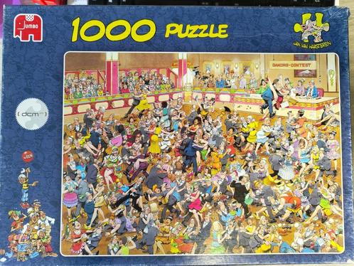 Van Haasteren 1000 stukjes Stijldansen, Hobby en Vrije tijd, Denksport en Puzzels, Zo goed als nieuw, Legpuzzel, 500 t/m 1500 stukjes