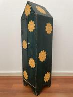 Jaren '50 kastje folkart handbeschilderd, Ophalen of Verzenden
