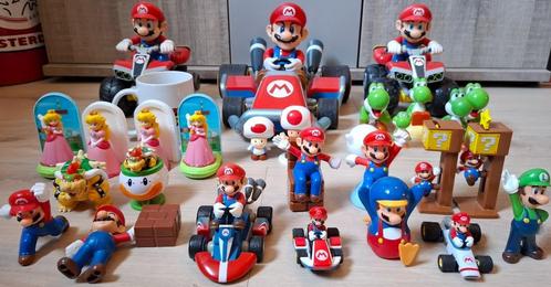Groot lot: Super Mario , figuren en Collectors items, Verzamelen, Poppetjes en Figuurtjes, Zo goed als nieuw, Ophalen of Verzenden