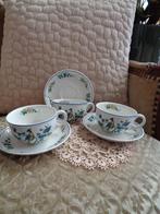 3 Kop & Schotels Villeroy & Boch Phoenix Blau ** Mimosa **, Ophalen of Verzenden