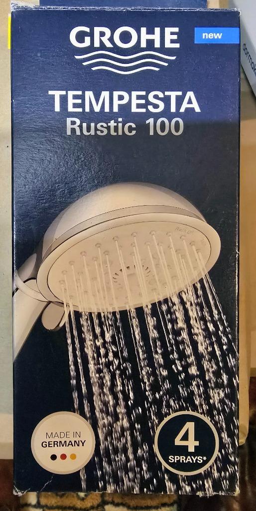 Grohe New Tempesta Handdouche IV Chroom, Doe-het-zelf en Verbouw, Sanitair, Nieuw, Overige typen, Chroom, Ophalen